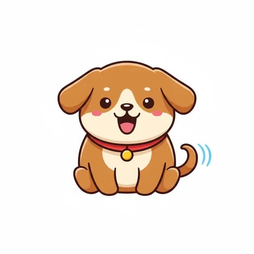 dog — keyword picture for the d sound