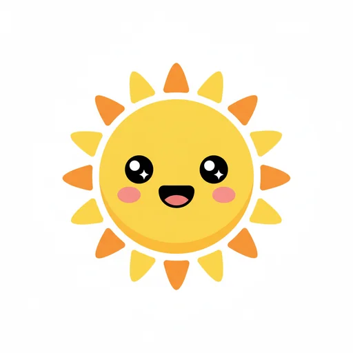 sun — keyword picture for the s sound