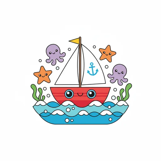 ship — keyword picture for the sh sound