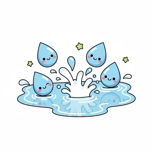 wet — keyword picture for the w sound
